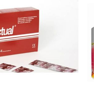 ACTUAL LUBRICADO - 144 uds + ACTUAL NATURAL - 75 ml